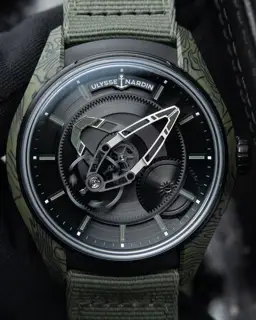 Ulysse Nardin Ulysse Nardin Freak 2303-270-2A-KAKI/0B 43mm Carbon fiber and Titanium and DLC Black