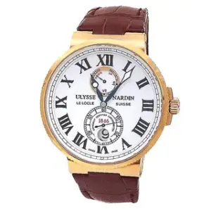 Ulysse Nardin Ulysse Nardin Maxi Marine 266-67/40 43mm Rose gold White · 266-67/40