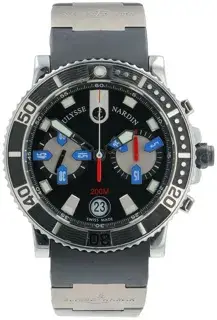 Ulysse Nardin Ulysse Nardin Maxi Marine 8003-102-3/92 42mm Stainless steel Black