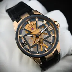 Ulysse Nardin Ulysse Nardin Executive 3716-260/03 42mm Rose gold Skeletonized