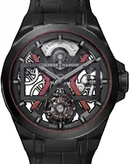 Ulysse Nardin Ulysse Nardin Executive 1723-400/BLACK 45mm Titanium and PVD and DLC Black