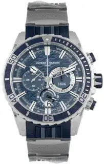 Ulysse Nardin Ulysse Nardin Marine 1503-151/93 44mm Stainless steel Blue