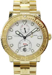 Ulysse Nardin Ulysse Nardin Maxi Marine 261-58-8 40mm Yellow gold White