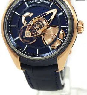 Ulysse Nardin Ulysse Nardin Freak 2305-270LE-3AE-BLUE/1A 43mm Rose gold and Titanium Blue