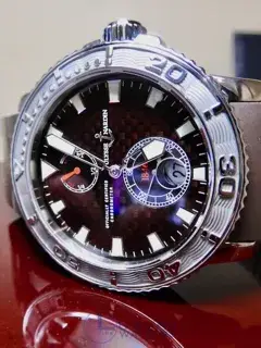 Ulysse Nardin Ulysse Nardin Maxi Marine 263-33-7/95 42.5mm Stainless steel Brown