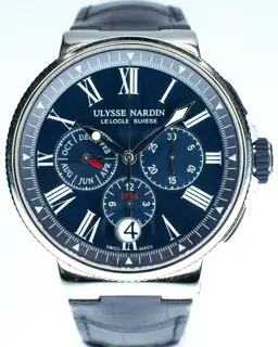 Ulysse Nardin Ulysse Nardin Marine 1533-150/43 43mm Stainless steel Blue