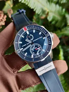 Ulysse Nardin Ulysse Nardin Diver 1183-170-3/93 44mm Titanium Blue, Price & Market Data