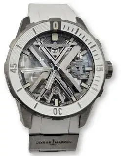 Ulysse Nardin Ulysse Nardin Diver 3723-170-1A/3A 44mm Titanium Gray