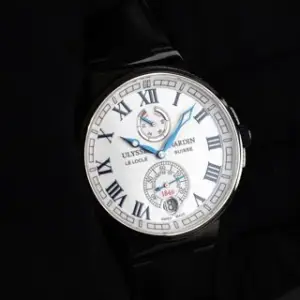Ulysse Nardin Ulysse Nardin Marine Chronometer Manufacture 1183-126/40 43mm Stainless steel White