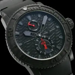 Ulysse Nardin Ulysse Nardin Maxi Marine 263-38LE-3 43mm SS (Black PVD) Black