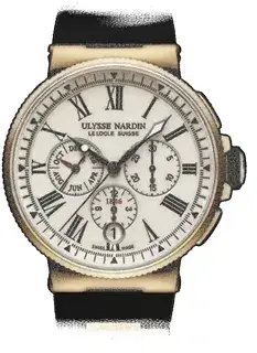 Ulysse Nardin Ulysse Nardin Marine 1532-150-3/40 43mm Rose gold White