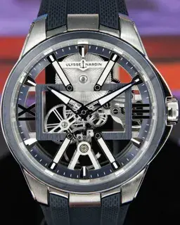Ulysse Nardin Ulysse Nardin Executive 3713-260-3/03 42mm Titanium Skeletonized · 3713-260-3/03
