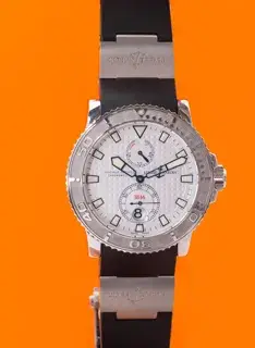 Ulysse Nardin Ulysse Nardin Maxi Marine Diver 263-33-3 42.5mm Stainless steel Silver and White
