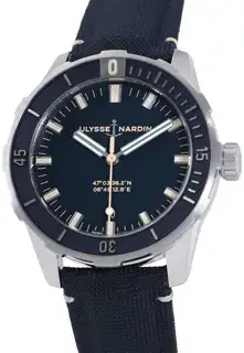 Ulysse Nardin Ulysse Nardin Diver 8163-175/93 Stainless steel Blue