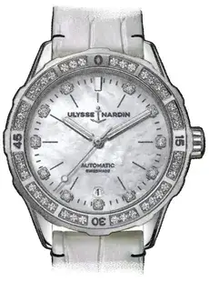 Ulysse Nardin Ulysse Nardin Diver 8163-182B/10 39mm Stainless steel White