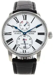 Ulysse Nardin Ulysse Nardin Marine 1183-310/40 42mm Stainless steel White