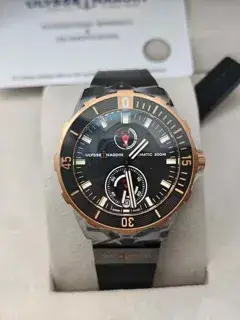 Ulysse Nardin Ulysse Nardin Diver 1185-170-3/BLACK 44mm Rose gold and Titanium Black
