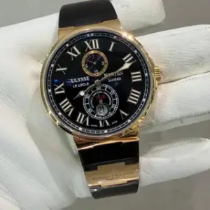 Ulysse Nardin Ulysse Nardin Marine 266-67 43mm Rose gold Black