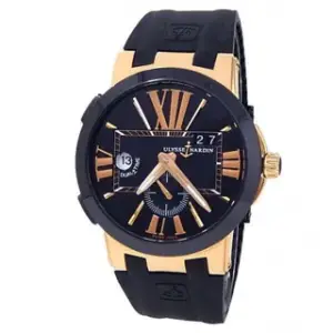 Ulysse Nardin Ulysse Nardin Executive 246-00-3/42 43mm Rose gold Black and Golden · 246-00-3/42