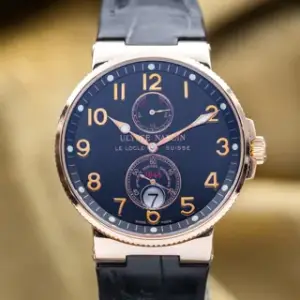 Ulysse Nardin Ulysse Nardin Maxi Marine 266-66/62 41mm Rose gold Black
