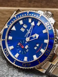 Ulysse Nardin Ulysse Nardin Maxi Marine 333.77 43mm Stainless steel Blue