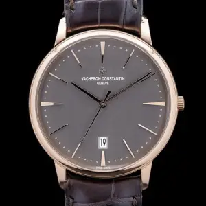 Vacheron Constantin Vacheron Constantin Patrimony85180/000R Patrimony 18K Rose Gold Gray Dial