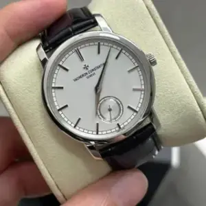 Vacheron Constantin Vacheron Constantin Traditionnelle 82172/000G-9383 38mm White gold Silver