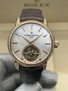 Vacheron Constantin Vacheron Constantin Traditionnelle 6035T/000R-B634 39mm Rose gold White