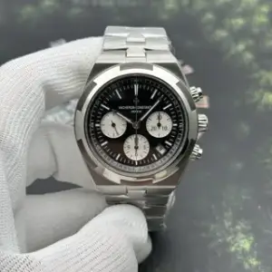 Vacheron Constantin Vacheron Constantin Overseas 5500V 42.5mm Stainless steel Black
