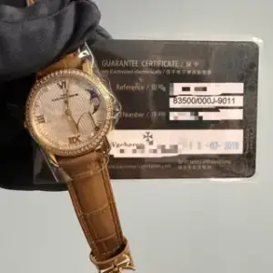 Vacheron Constantin Vacheron Constantin Malte 83500/000J-9011 32mm Yellow gold Silver