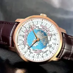 Vacheron Constantin Vacheron Constantin Traditionnelle 86060/000R-9640 42.5mm Rose gold Silver