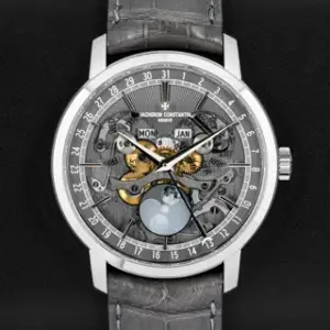 Vacheron Constantin Vacheron Constantin Traditionnelle 4020T/000G-B655 21mm White gold Skeletonized