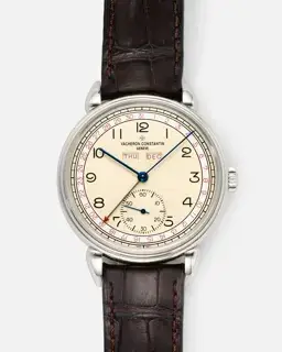 Vacheron Constantin Vacheron Constantin Historiques Triple Calendrier 1942 3110V/000A 40mm Stainless steel Blue