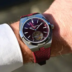 Vacheron Constantin Overseas Tourbillon Titanium Ruby Red