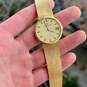 Vacheron Constantin Vacheron Constantin Classic1970's Vacheron Constantin 18k Gold Automatic 34mm Date Vintage Watch