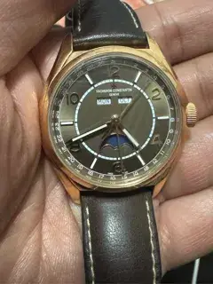 Vacheron Constantin Vacheron Constantin Fiftysix 4000E/000R-B065 40mm Rose gold Brown