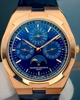 Vacheron Constantin Vacheron Constantin Overseas 4300V/000R-B509 41.5mm Yellow gold Blue