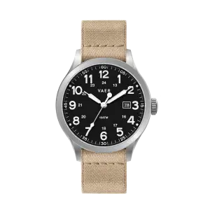 Vaer S5 Calendar Field Black - 42mm Quartz