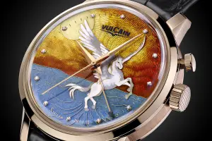 Vulcain 50s President Cloisonne Grand Feu ‘Only Watch Pegasus’
