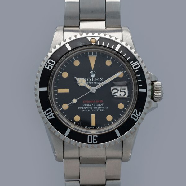 Rolex Submariner Red Submariner 1680 Meters First Box and Double Punched Papers