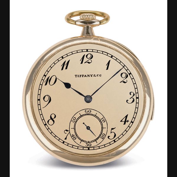 PATEK PHILIPPE. AN 18K GOLD OPENFACE FIVE-MINUTE REPEATING KEYLESS LEVER POCKET WATCH SIGNED PATEK PHILIPPE & CO., GENEVE, MOVEMENT AND CASE NOS. 174180, MADE FOR TIFFANY & CO., MANUFACTURED IN 1913