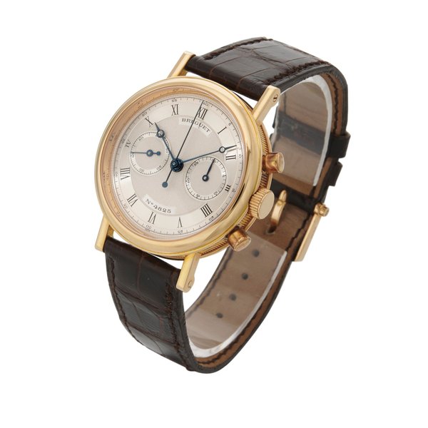 Breguet Classique Chronograph, Ref. 3237 | Yellow gold chronograph wristwatch | Circa 1994