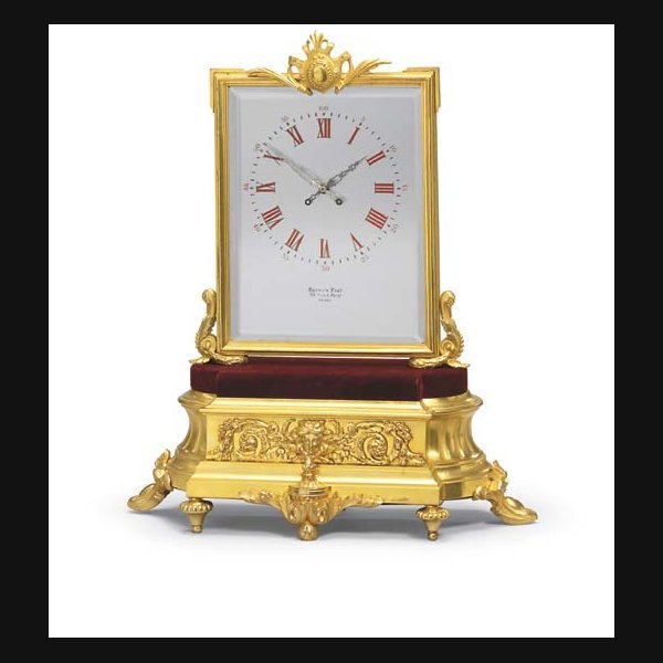 A French gilt-brass glass dial striking mystery clock RETAILED BY ROTTIER PARIS. MOVEMENT SIGNED JAPY FRERES. CIRCA 1870
