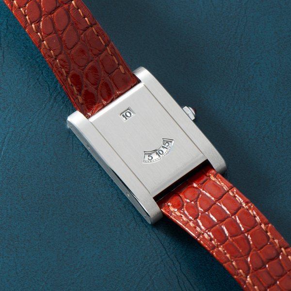 Cartier Cartier Tank à Guichets 'Platinum' 150th Anniversary
