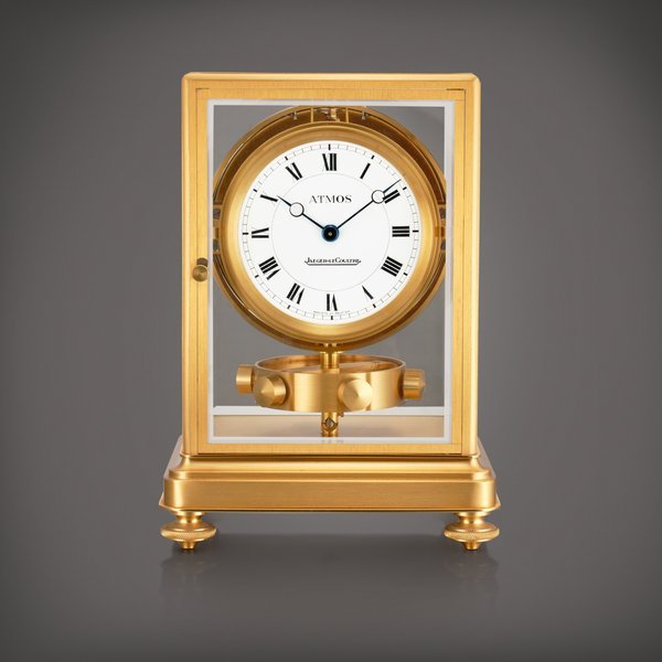 Jaeger-LeCoultre Atmos, Reference 5861 | A gilt brass atmos clock, Circa 1978 | 積家 | Atmos 型號5861 | 鍍金銅製空氣鐘，約1978年製 · 5861