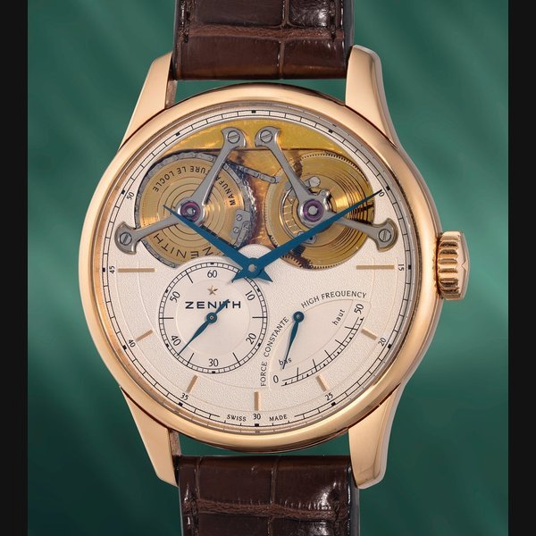 Zenith Zenith Ref. 18.2210.4810/01.C713 Academy Force Constante, Georges Favre-Jacot · 18.2210.4810/01.C713