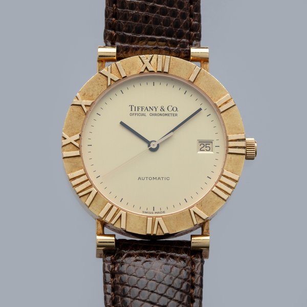 Tiffany & Co. Atlas Automatic Chronometer M06930 18k YG