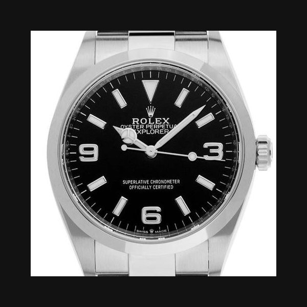 Rolex Rolex ExplorerI Ref.124270 2021 Full Set wie Neu Explorer I