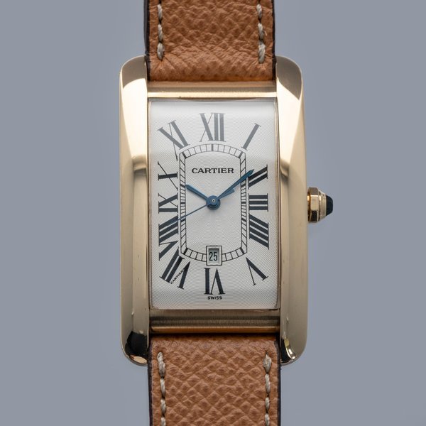 Cartier CARTIER TANK AMERICAINE 1740 18K YG