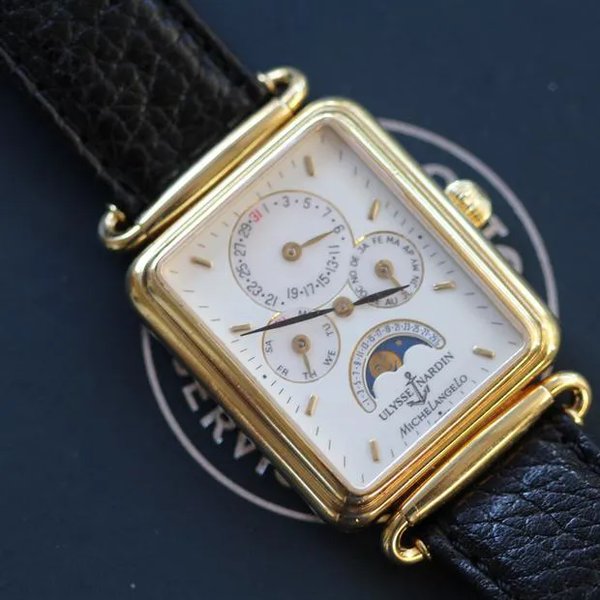 Ulysse Nardin
MICHAELANGELO Annual Calendar moonphase COMP. SERVICED Ref. 161-42